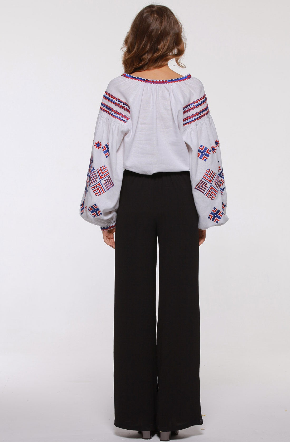 2KOLYORY Embroidered Dress and Embroidered Shirt: A Mother-Daughter Set - Ornament Store