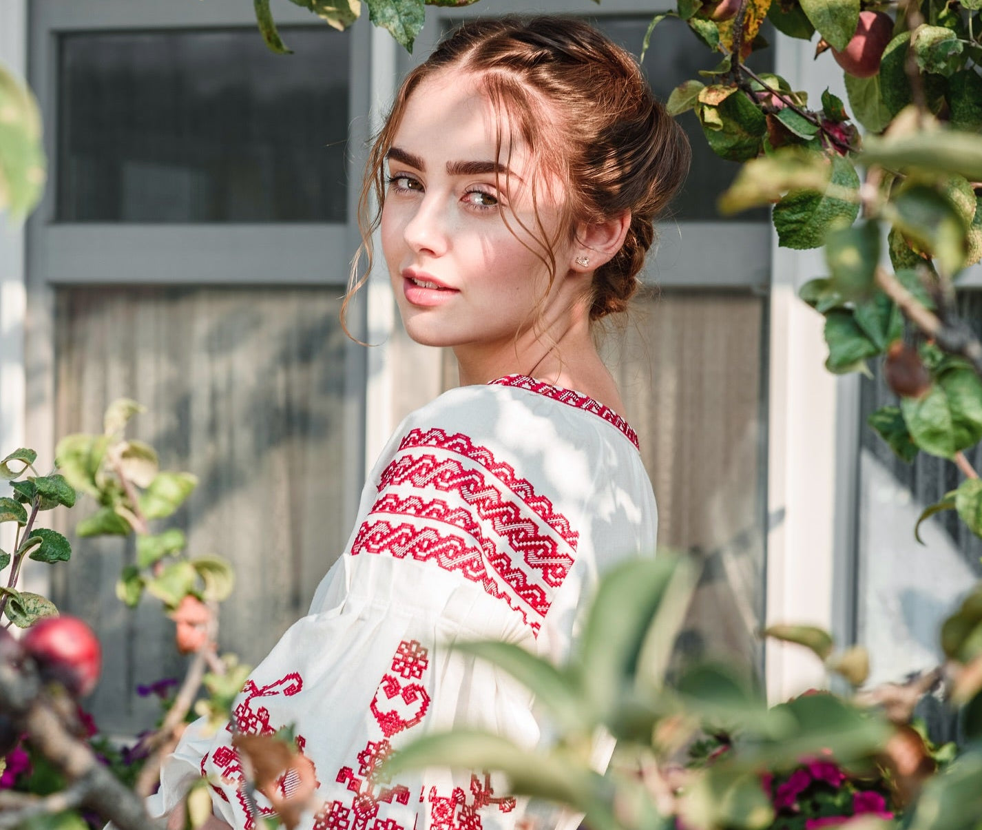 Where every dress is like a flower in the heart of summer.