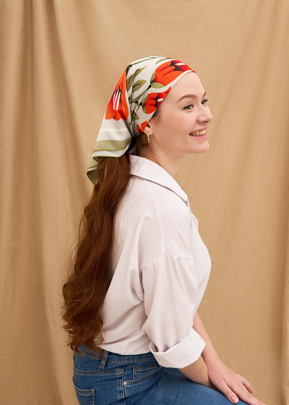 Shawl "Dance Of Petals"