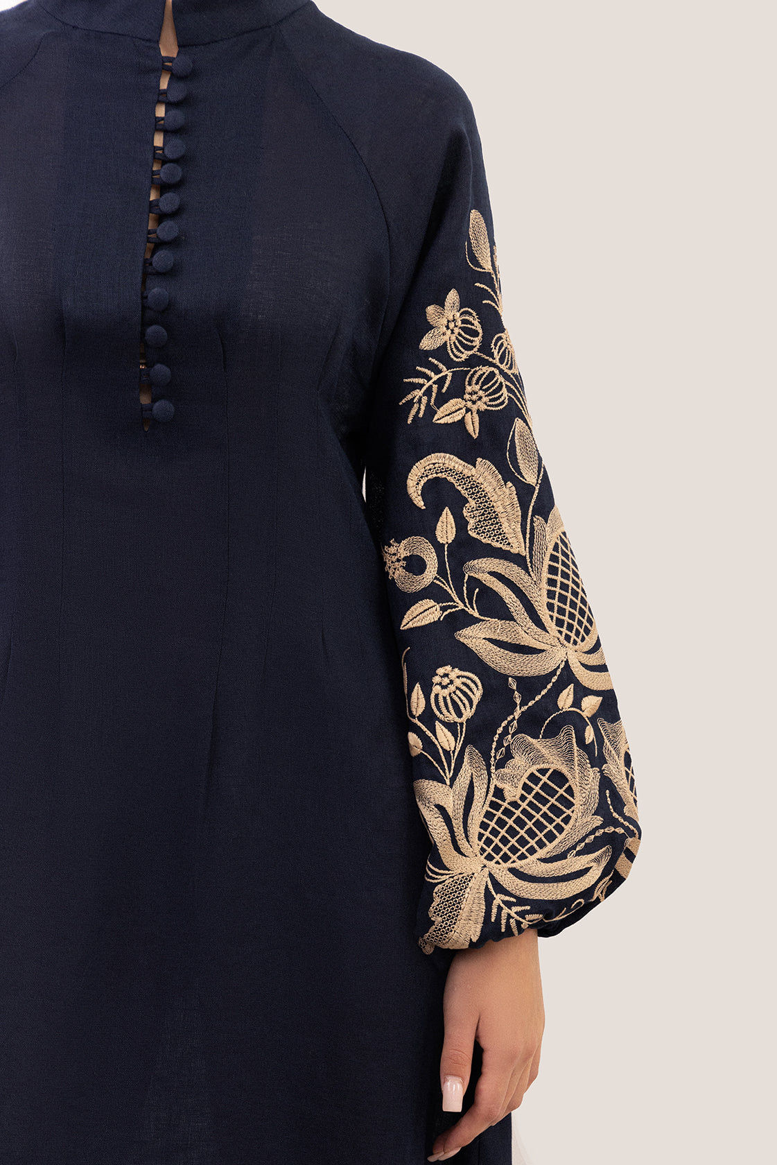 Embroidered Dress "Pomegranate Vine" Ornament