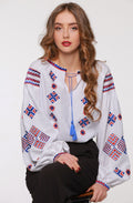2KOLYORY Embroidered Dress and Embroidered Shirt: A Mother-Daughter Set - Ornament Store