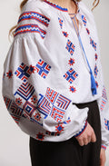 2KOLYORY Embroidered Dress and Embroidered Shirt: A Mother-Daughter Set - Ornament Store