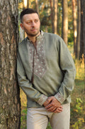 Men's Embroidery In Military Style Ornament