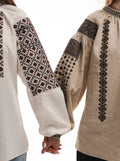 Shargorod Embroidery With Geometric Ornament Ornament