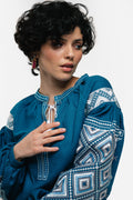 Women's Embroidered Shirt With 