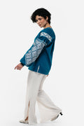 Women's Embroidered Shirt With 
