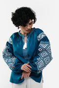 Women's Embroidered Shirt With 