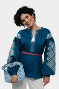 Women's Embroidered Shirt With 
