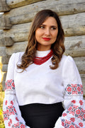 Women's Vyshyvanka with Traditional Ukrainian Ornament Ornament