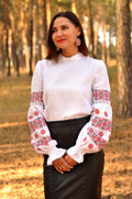 Women's Vyshyvanka with Traditional Ukrainian Ornament Ornament
