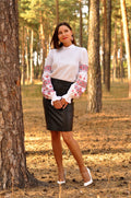 Women's Vyshyvanka with Traditional Ukrainian Ornament Ornament
